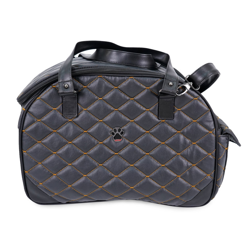 Sac de transport pour animaux Trina, Petit (H 17,3 po x l 10,6 po x P 8,3 po), Noir