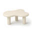 Modern Cloud Shaped Accent Centre Coffee Table, Small Multi-functional Tea Table, Contemporary Space-saving End Side Table