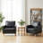 Bairo Faux Leather Armchair
