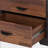 Walnut and Espresso 3-drawer Rectangular Accent Table-1306822115