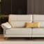 Canapé modulaire kaki en cuir véritable-1022085852
