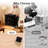 Nightstand Set Of 2，Upholstered Nightstands With 2-Drawer And Nailhead Trim For Bedroom, No Assembly Required-184363609-184363610