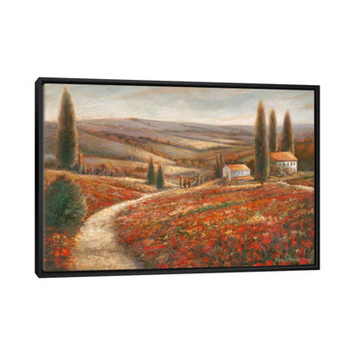 «Tuscan Palette» par Ruane Manning - Estampe numérique sur toile tendue avec châssis