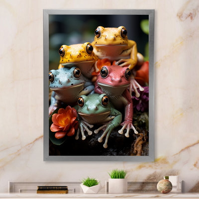 " Leaping Frogs Amphibians III "