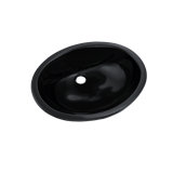 Rendezvous Vitreous China Oval Undermount Bathroom Sink with Overflow