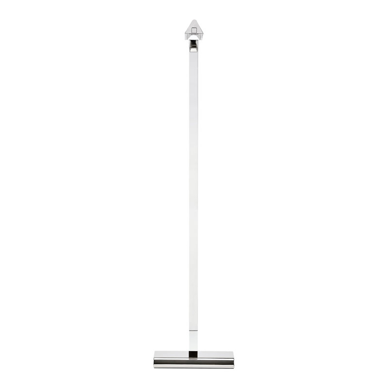 Sean Lavin Dessau Floor Lamp, Polished Nickel, 46"