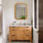 Wood Framed Wall - Mounted Mirror