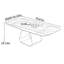 Simple rectangular dining table-1586623974