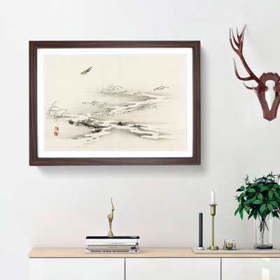 Flying Bird by Kono Baireir - Framed Print