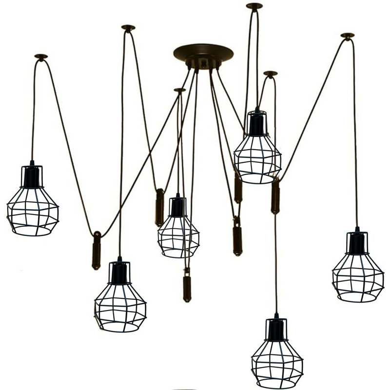 Currier 6 - Light Unique/Statement Chandelier