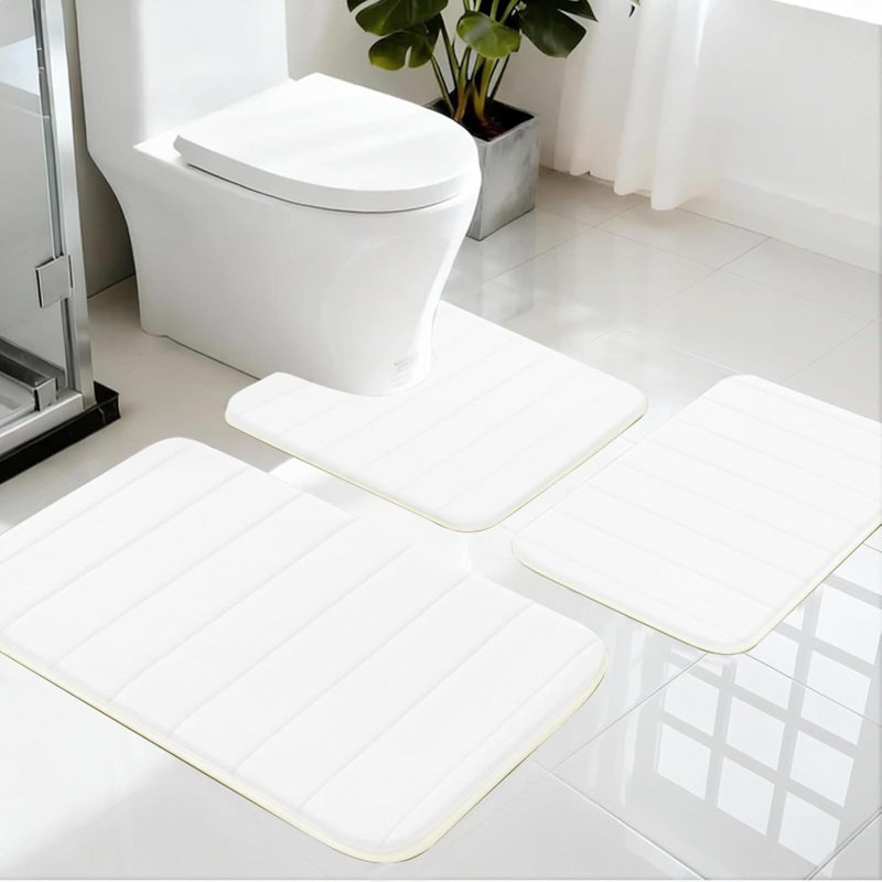 Bath Mat, White