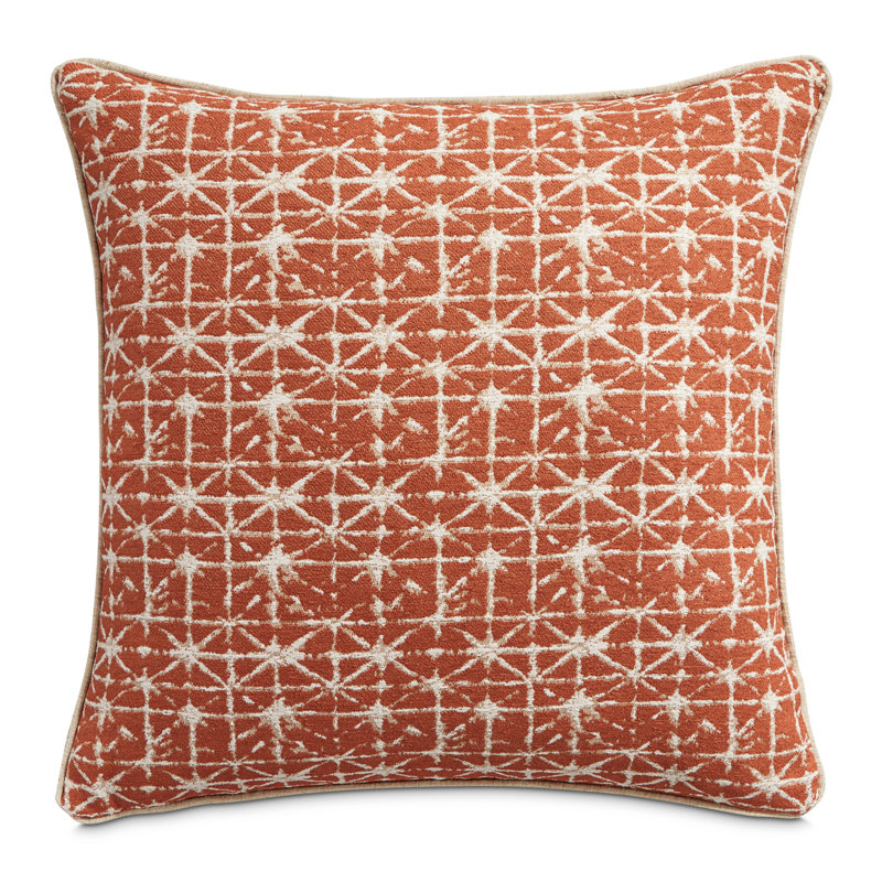Foster Square Pillow Cover & Insert, Spice
