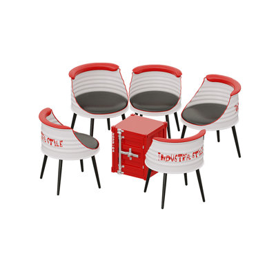 Mikenzy Pedestal Dining Set