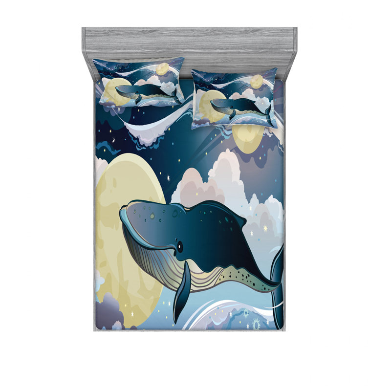 Microfiber Sheet Set, Full Sheet Set with 2 Pillowcases