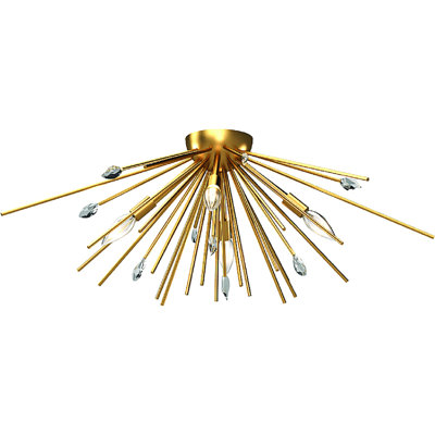 Plafonnier encastré 4 lumières V7807-90 Alice