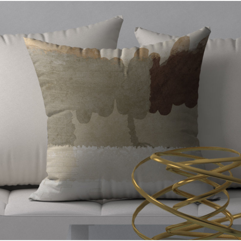  Housse et insert de coussin décoratif intéressant, 18 po x 18 po