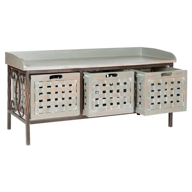 Hochstetler Storage Bench, Ash Gray