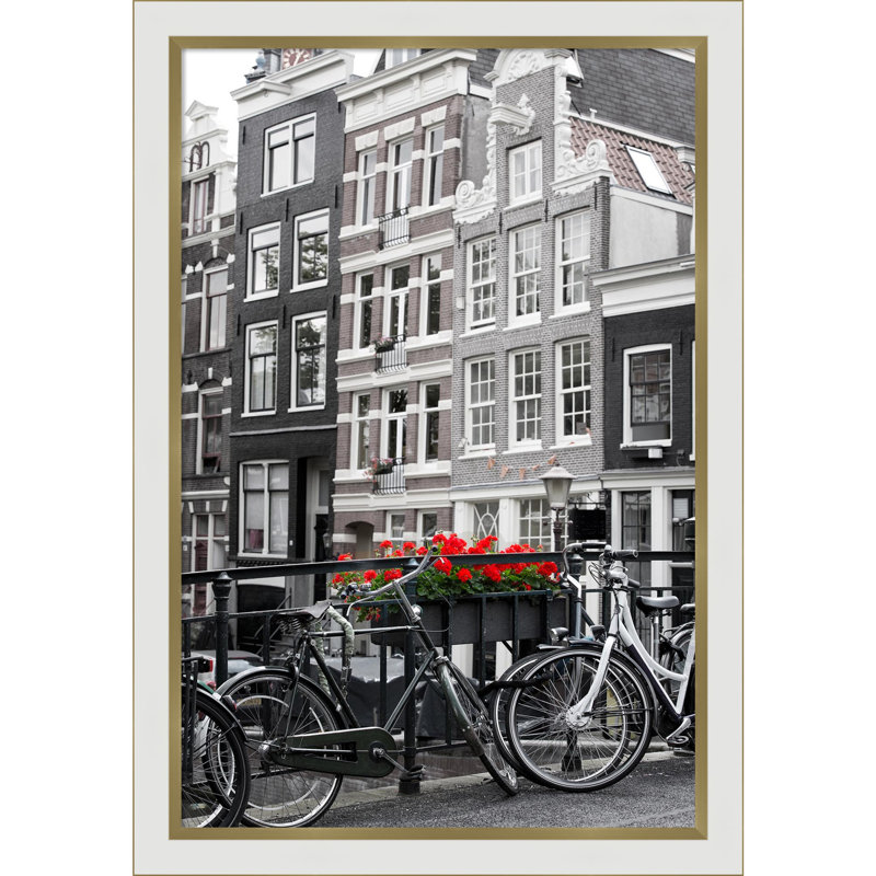 Roseville White Wood Picture Frame, 20" x 30"