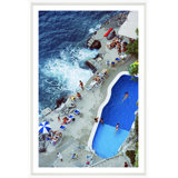 Pool On Amalfi Coast Print by Slim Aarons