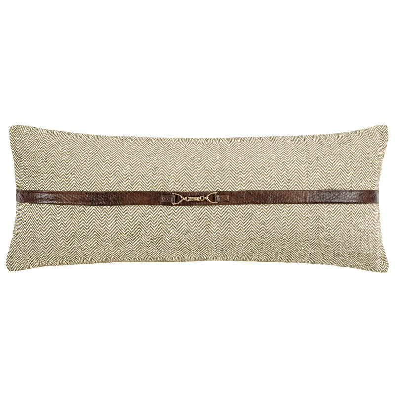 Coussin lombaire en chenille 14 pi x 36 po Chenille, Sable
