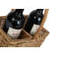Wicker 2 Bottle Drinks Carrier Basket