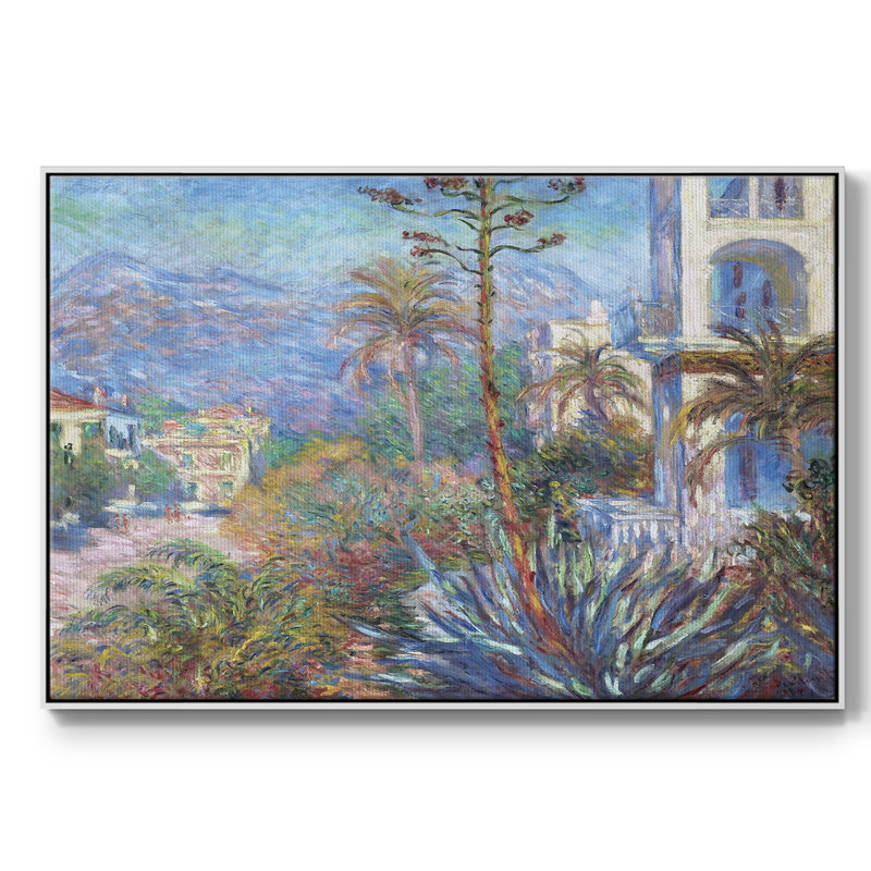 " Villas At Bordighera ", White, 41" H x 27" W x 2" D