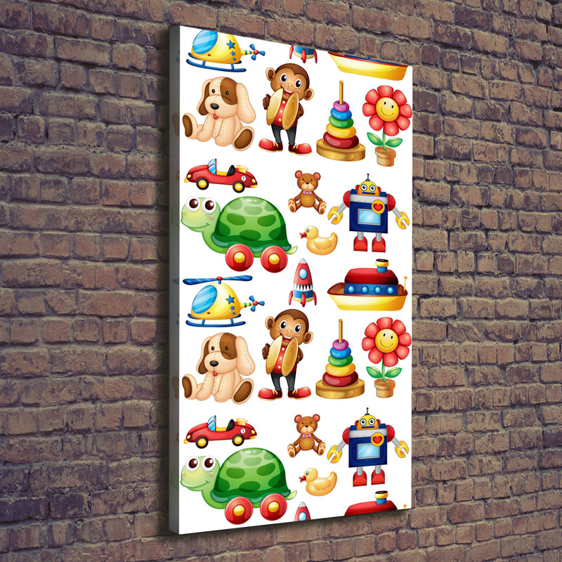 Toys - Wrapped Canvas Print