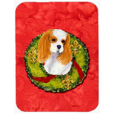 Planche à découper en verre east urban home cavalier épagneul
