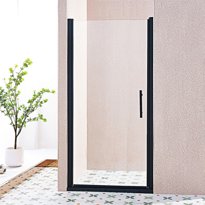 Porte de douche pivotante simple pivotante