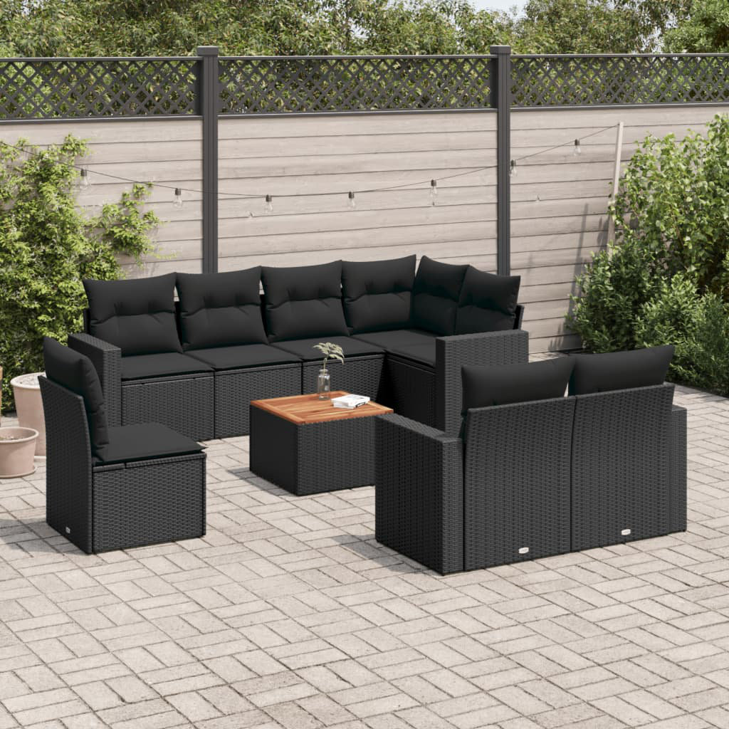 Gartensofa mit Kissen