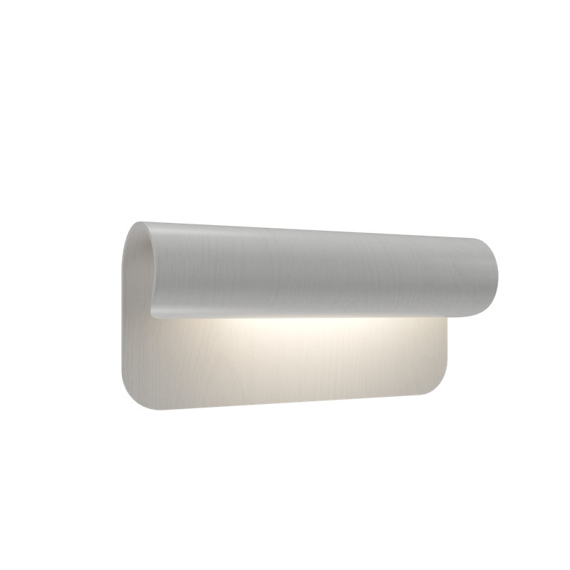Cascade 1 - Light Flush Mounted Sconce, Organic White