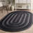 Braided 265 Hand Woven Performance Machine Washable No Pattern Rug-773502279