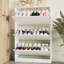 3-Tier Shoe Storage Cabinet with Flip Drawers, 16-20 Pair Free Standing Shoe Organizer 31.5''W for Entryway-1326306330