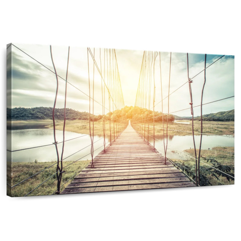 Lilie Rope Bridge, 16" H x 24" W