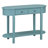 Elegant Retro Console Table With Curved Design & Smooth Glaze-1370757235