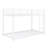 Safe And Stylish Low Metal Bunk Bed With Ladder-1865649383