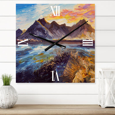 Metal Wall Clock
