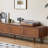 Retro design sense solid wood TV cabinet