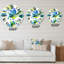 Daisy Flowers Aquarelle Impression I - Horloge murale traditionnelle-60280759