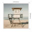 SC3 Lifeguard Tower by Alicia Bock Framed Canvas Wall Art Print