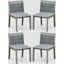 SemaWT Outdoor Teak Dining Side Chair