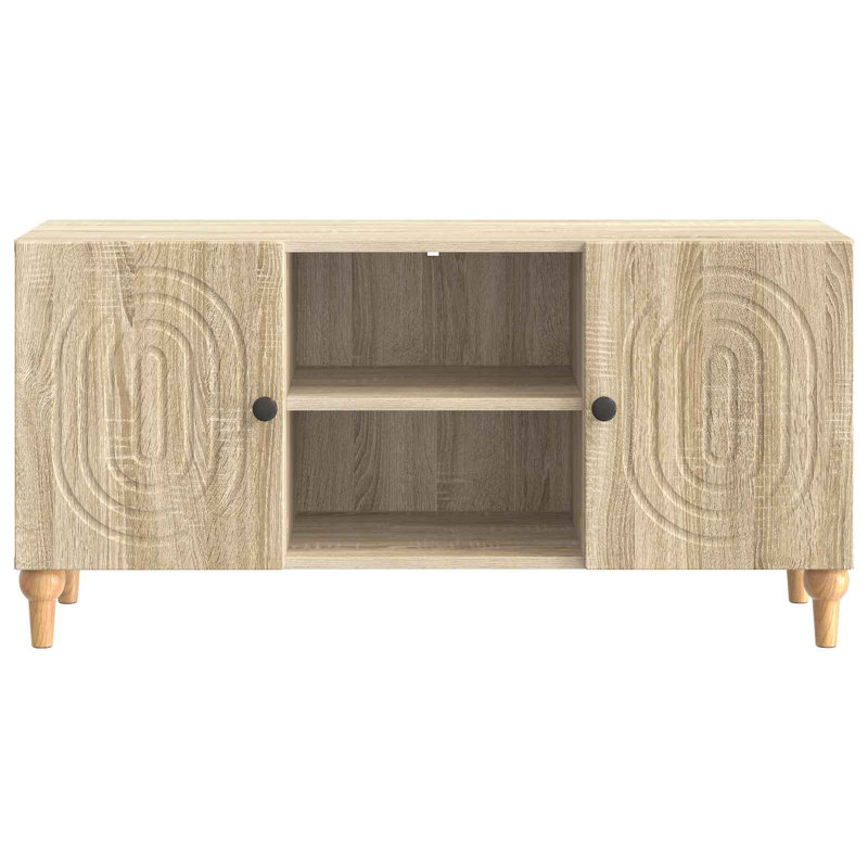 TV Stand, 50cm H x 102cm L x 34.5cm W, Sonoma Oak