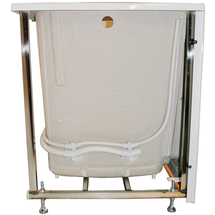 Baignoire tourbillon 55 "x 35", Droite