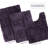 Kriebel Luxury Ultra Soft Bathroom Rugs with Non-Slip Backing (Set of 3)-622679199