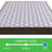 6 Inch Soft-Medium Firmness Pocket Spring Mattress - Pocket Coil Mattress, Twin Size.