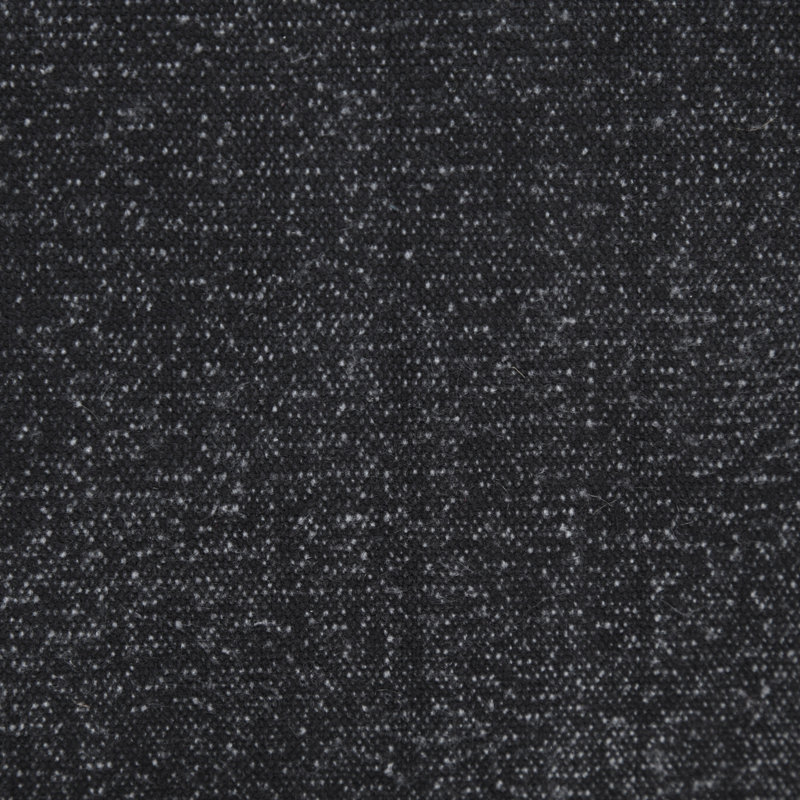 Housse de coussin Madison, Noir, 20 po x 20 po, Housse avec bourre en polyester