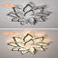 Calletana 14-Light Acrylic LED Flush Mount,Dimmable Modern Ceiling Light for Living Room Bedroom