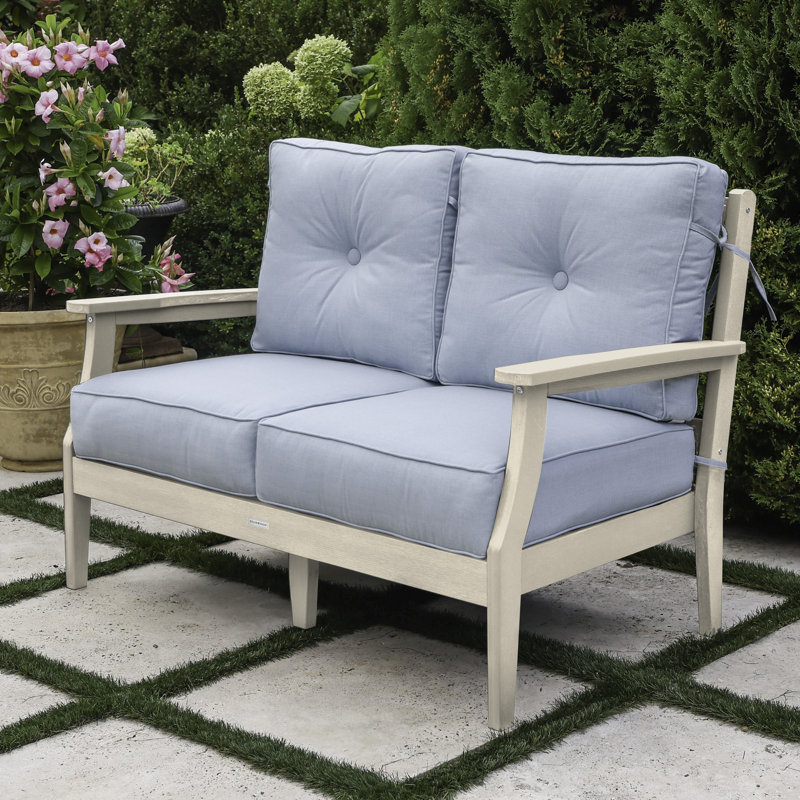 Anifer Lehigh Deep Seating Loveseat, Bliss Dew 