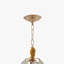 1 - Light Natural Dome Pendant
