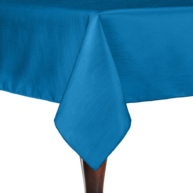 Solid Color Tablecloth, 120" x 72", 3, Cobalt